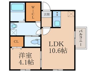 仮）ilusion下曽根の物件間取画像